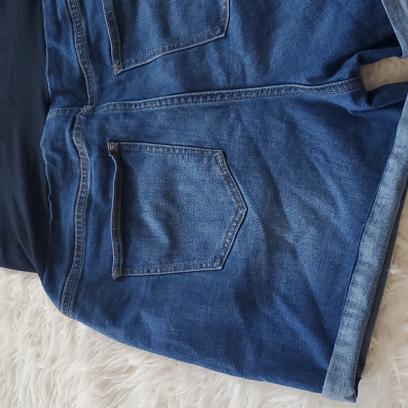 Celebrity + Pink Maternity Women's Denim Short XL - Picture 7 of 9
